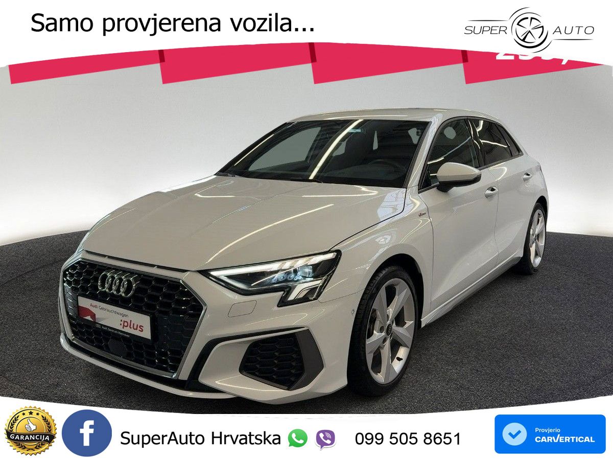 Audi A3 35 TFSI (150 KS) S tronic S line LED+GR SJED+ACC