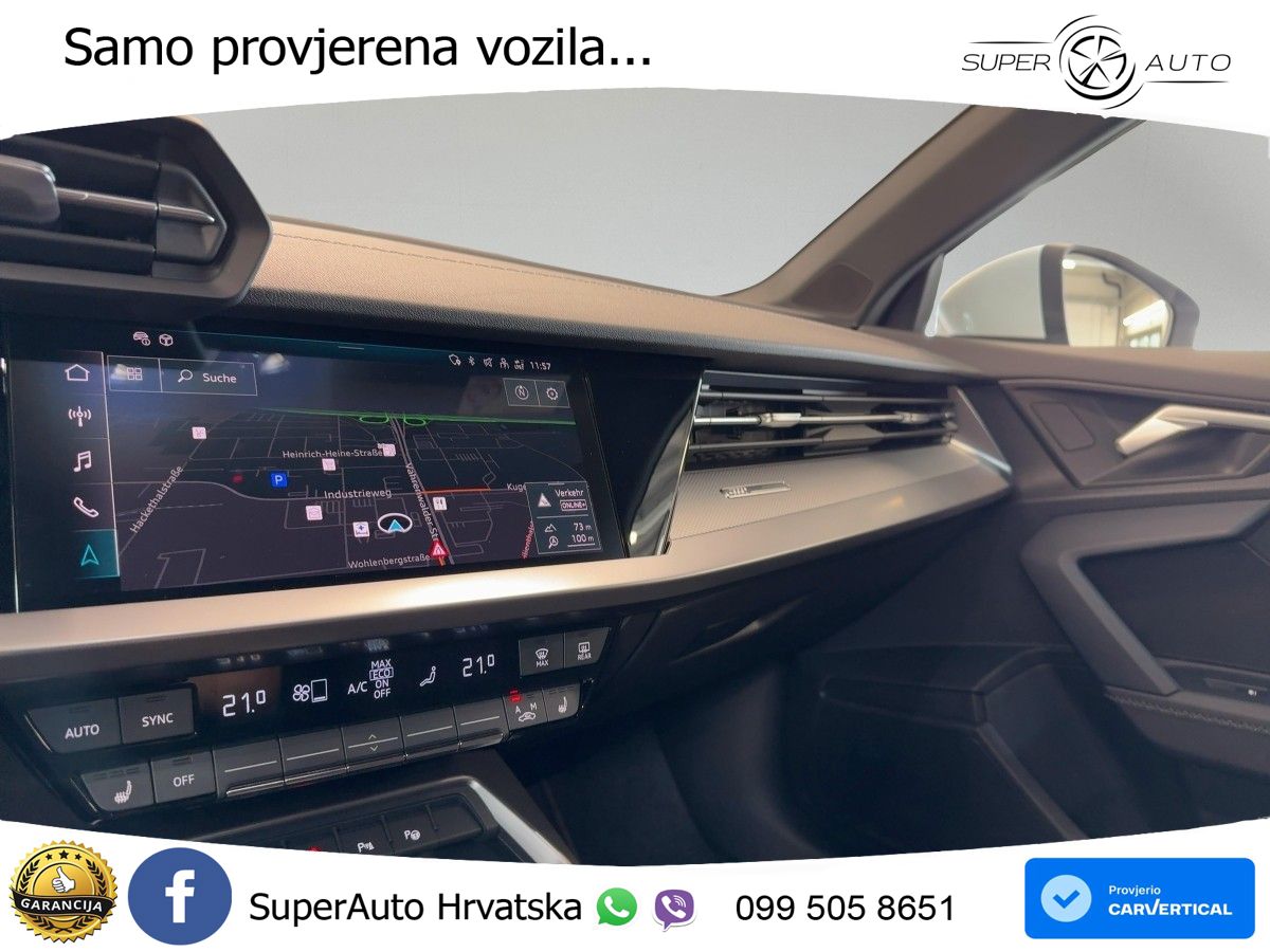 Audi A3 35 TFSI (150 KS) S tronic S line LED+GR SJED+ACC