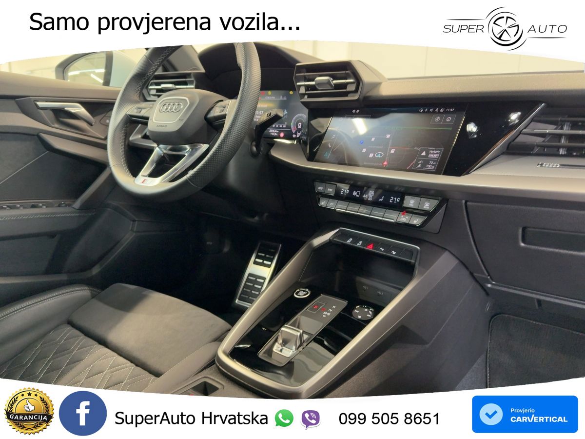 Audi A3 35 TFSI (150 KS) S tronic S line LED+GR SJED+ACC