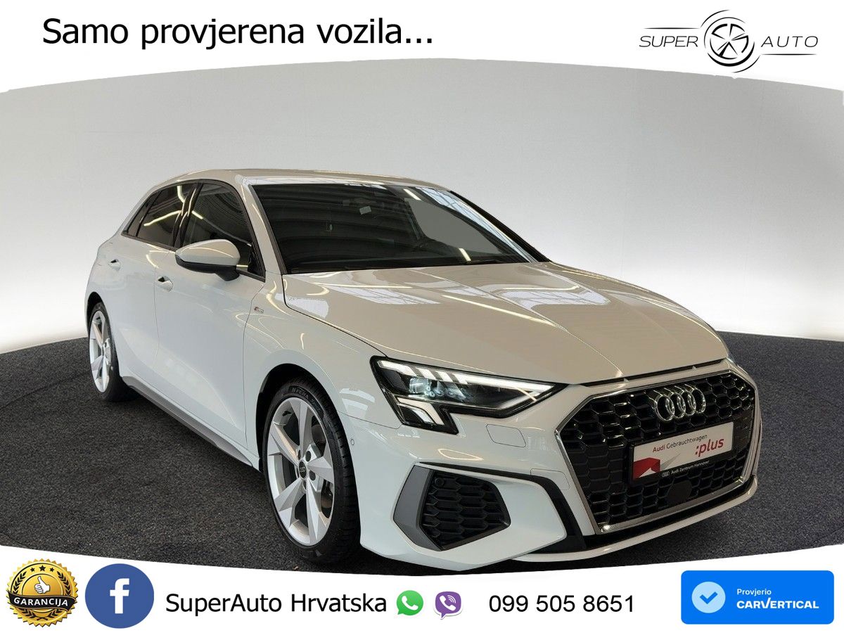 Audi A3 35 TFSI (150 KS) S tronic S line LED+GR SJED+ACC