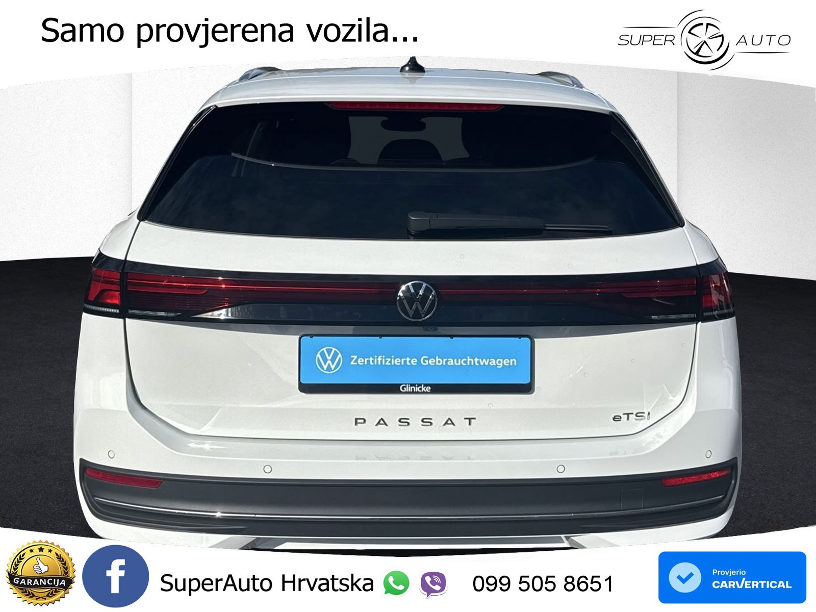 Volkswagen Passat Variant 1.5 eTSI (150 KS) DSG Business LED+GR SJED+ACC