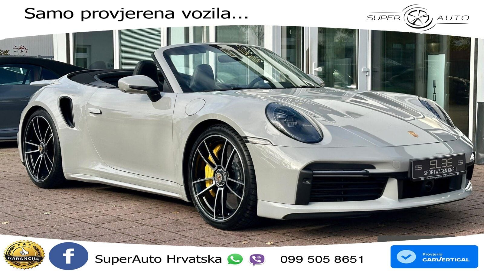 Porsche 911 Turbo S Cabriolet 3.8 (650 KS) PDK MATRIX+GR SJED+KAM