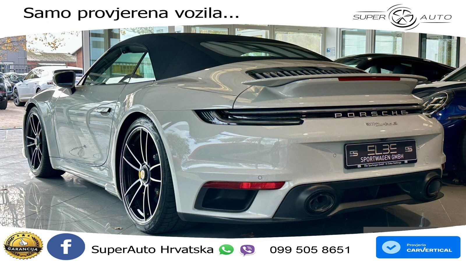 Porsche 911 Turbo S Cabriolet 3.8 (650 KS) PDK MATRIX+GR SJED+KAM