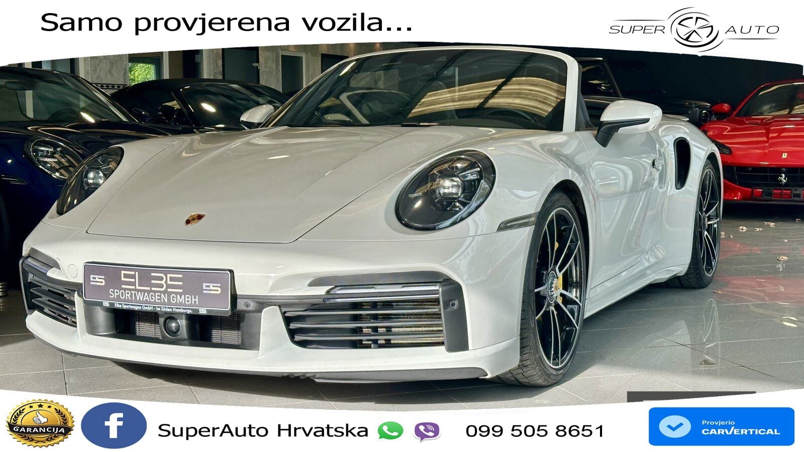 Porsche 911 Turbo S Cabriolet 3.8 (650 KS) PDK MATRIX+GR SJED+KAM