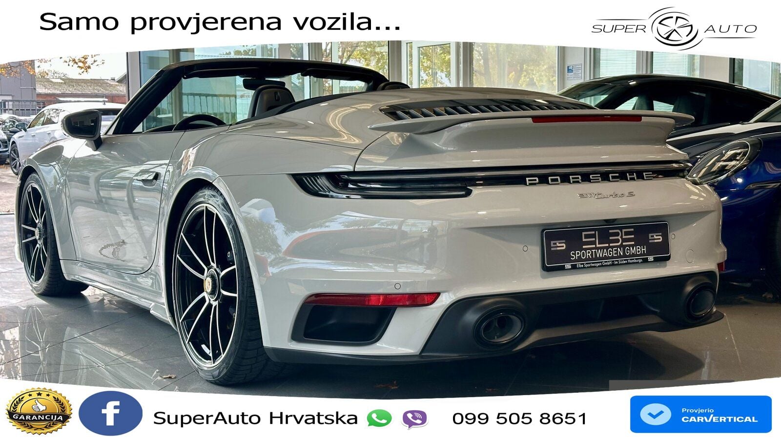 Porsche 911 Turbo S Cabriolet 3.8 (650 KS) PDK MATRIX+GR SJED+KAM
