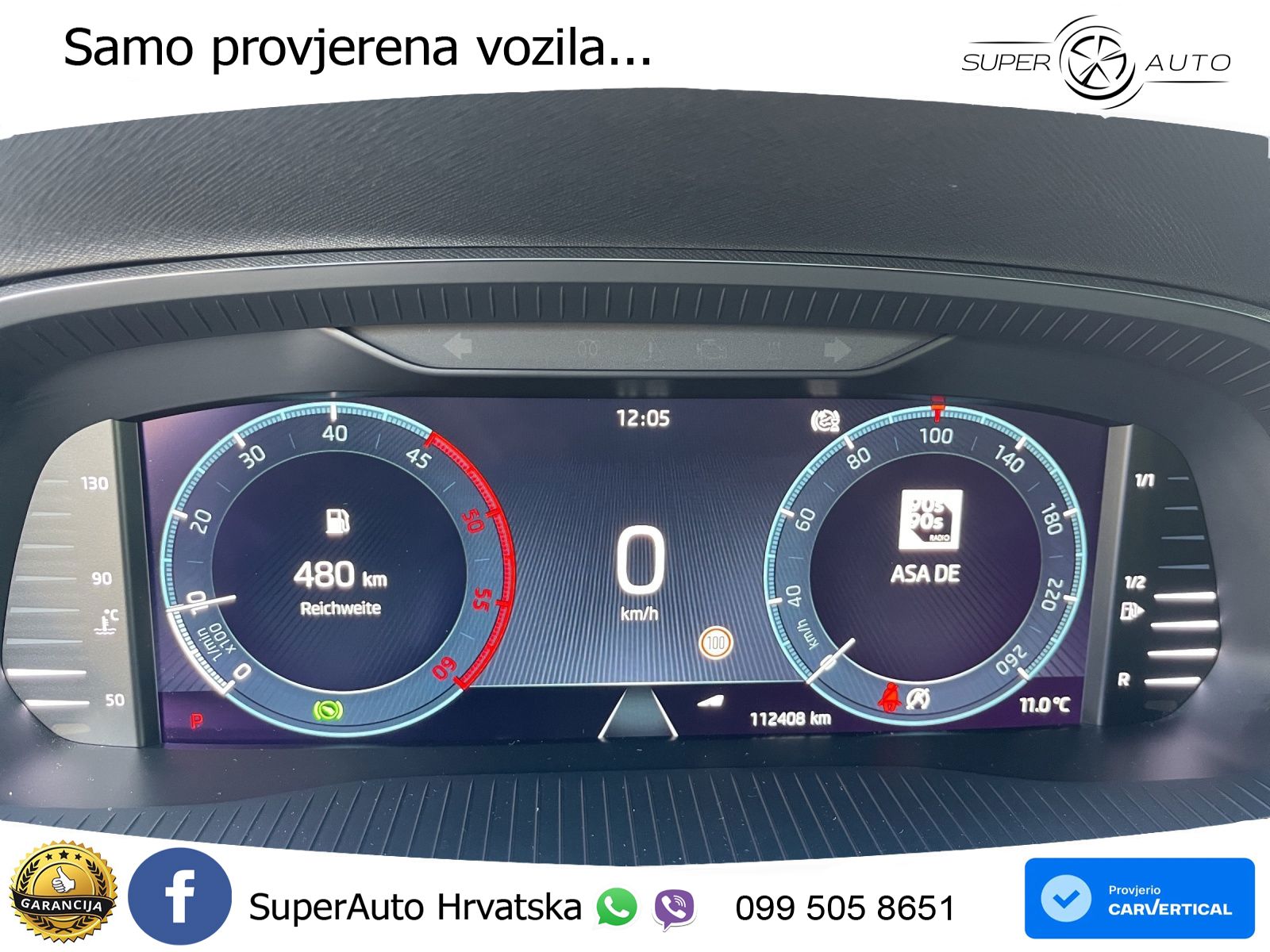 Škoda Octavia Combi 2.0 TDI (150 KS) 4x4 DSG LED+GR SJED+ACC