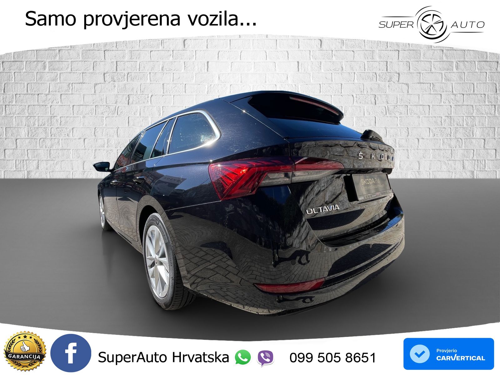 Škoda Octavia Combi 2.0 TDI (150 KS) 4x4 DSG LED+GR SJED+ACC