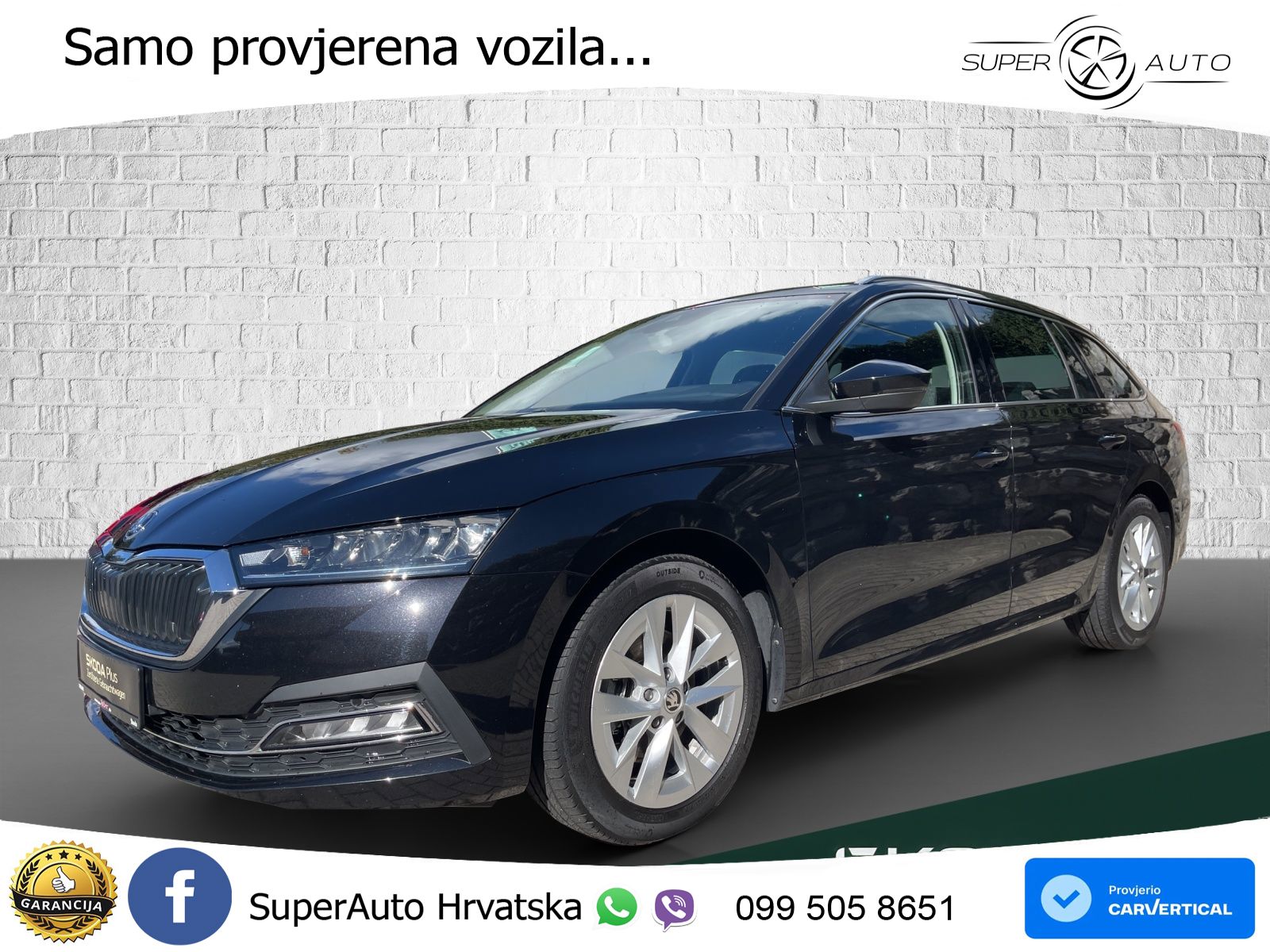 Škoda Octavia Combi 2.0 TDI (150 KS) 4x4 DSG LED+GR SJED+ACC