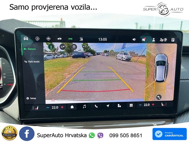 Škoda Octavia Combi 1.5 TSI (150 KS) DSG SportLine ACC+HEAD+GR SJED+360+PANO