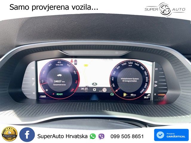Škoda Octavia Combi 1.5 TSI (150 KS) DSG SportLine ACC+HEAD+GR SJED+360+PANO