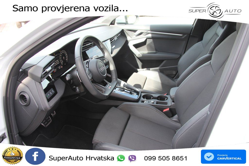 Audi A3 40 TFSIe (204 KS) S tronic S line LED+ACC