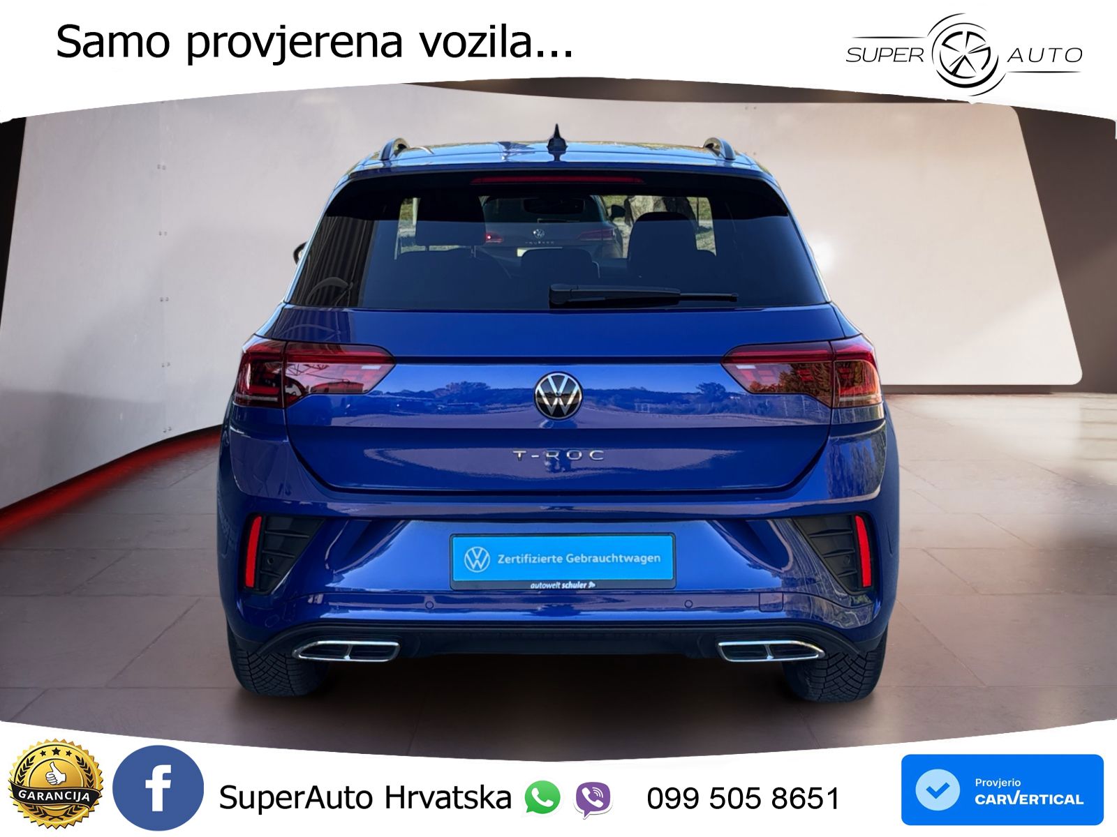 Volkswagen T-Roc 1.5 TSI (150 KS) DSG LED+GR SJED+ACC