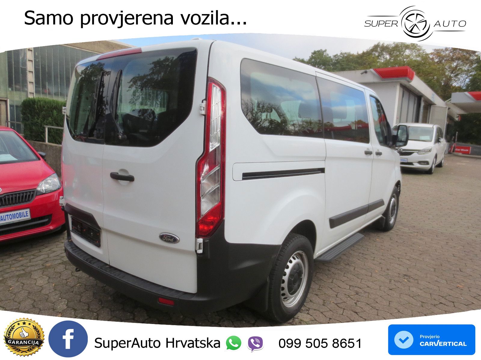 Ford Transit Custom Kombi 320 L1 Klima/9-Sitzer/1.Hd 105 KS
