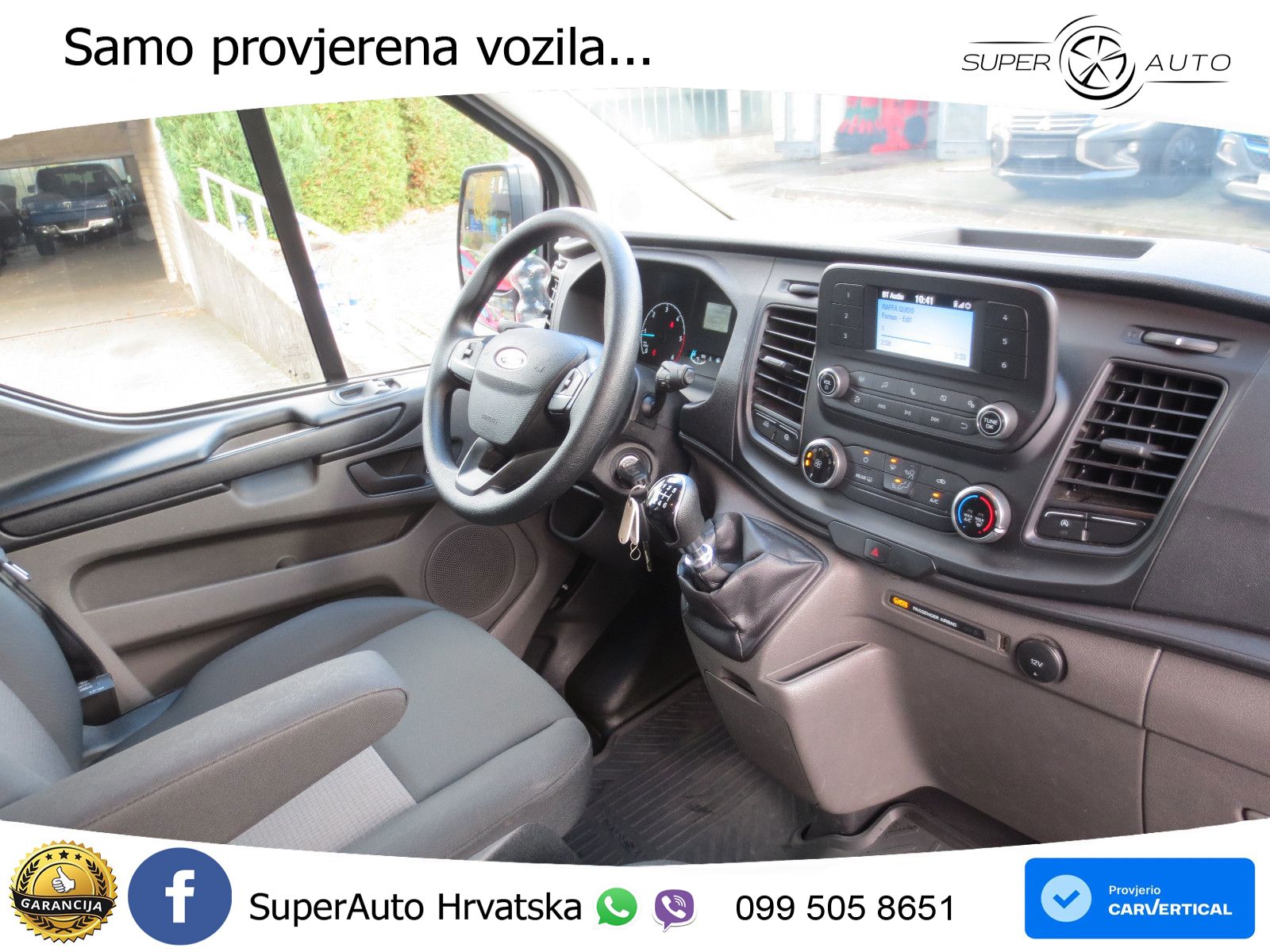 Ford Transit Custom Kombi 320 L1 Klima/9-Sitzer/1.Hd 105 KS
