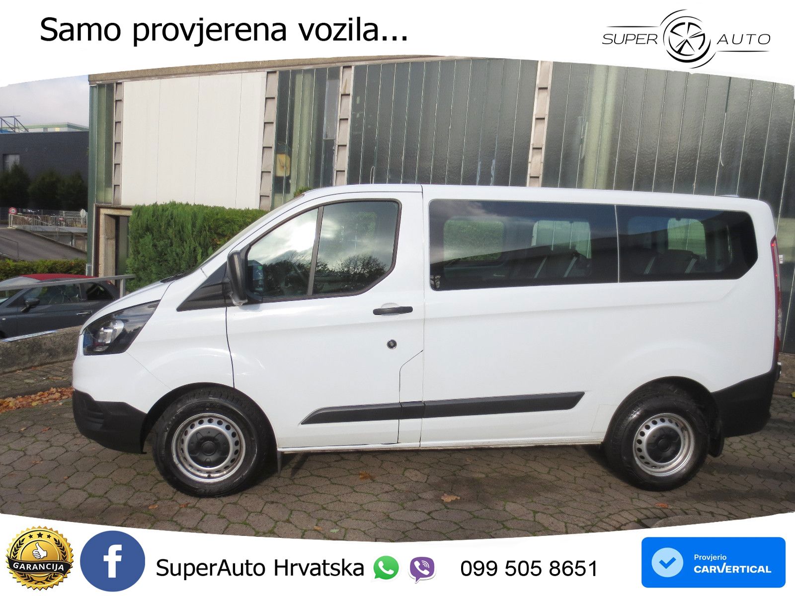 Ford Transit Custom Kombi 320 L1 Klima/9-Sitzer/1.Hd 105 KS