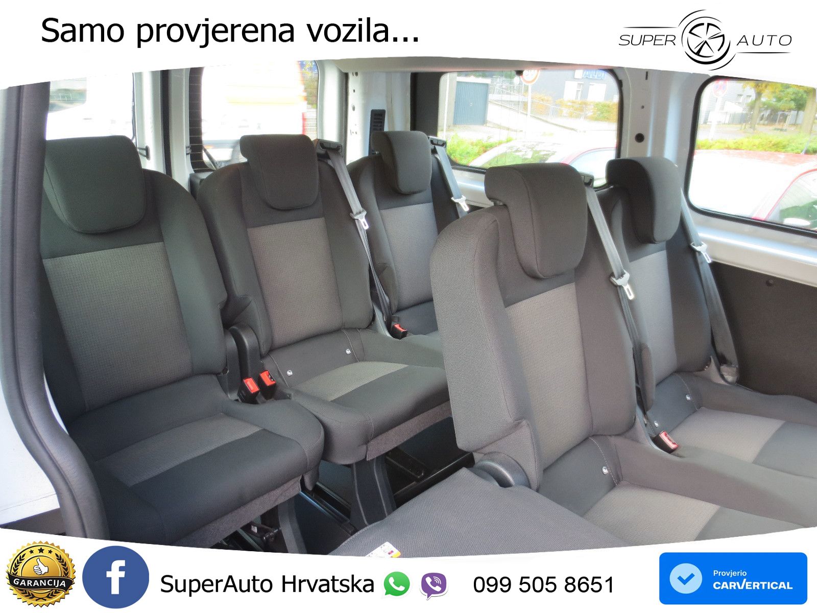 Ford Transit Custom Kombi 320 L1 Klima/9-Sitzer/1.Hd 105 KS