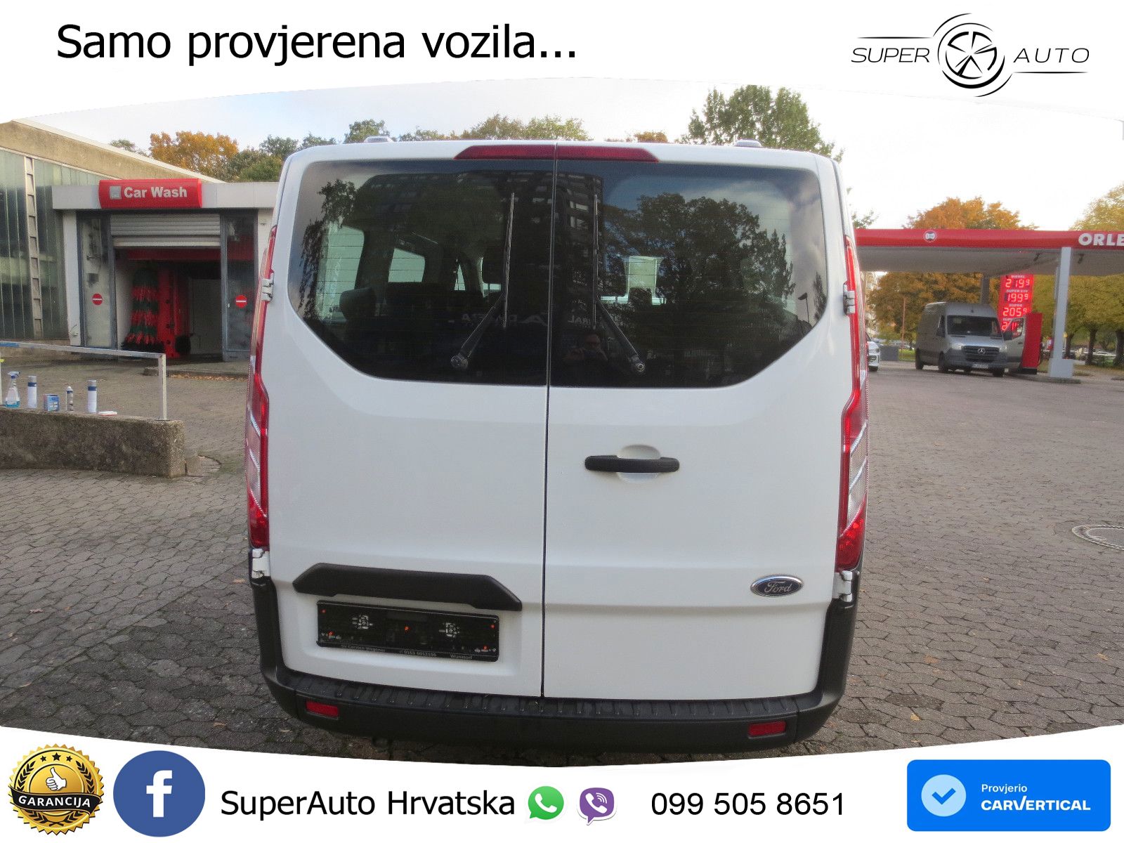 Ford Transit Custom Kombi 320 L1 Klima/9-Sitzer/1.Hd 105 KS