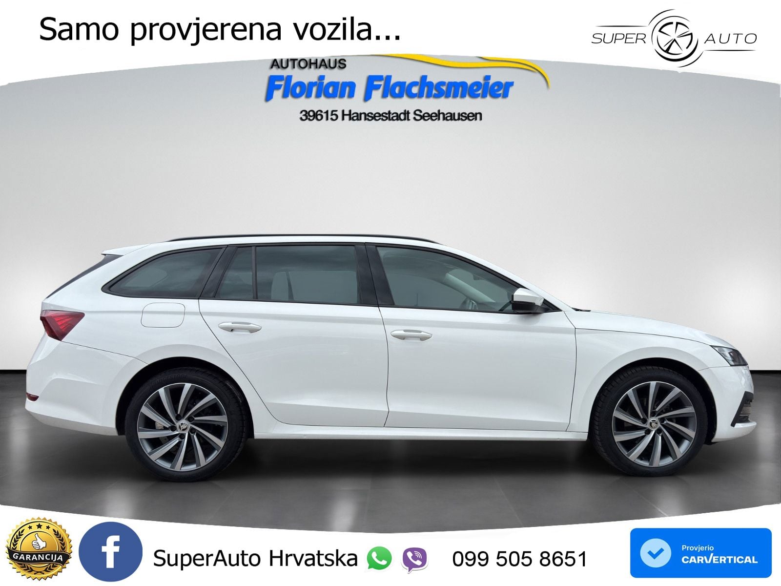 Škoda Octavia Combi 2.0 TDI (150 KS) DSG LED+GR SJED+ACC