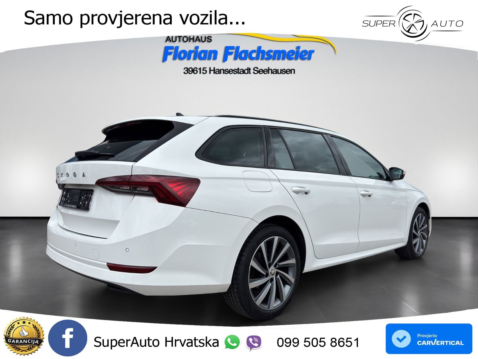 Škoda Octavia Combi 2.0 TDI (150 KS) DSG LED+GR SJED+ACC