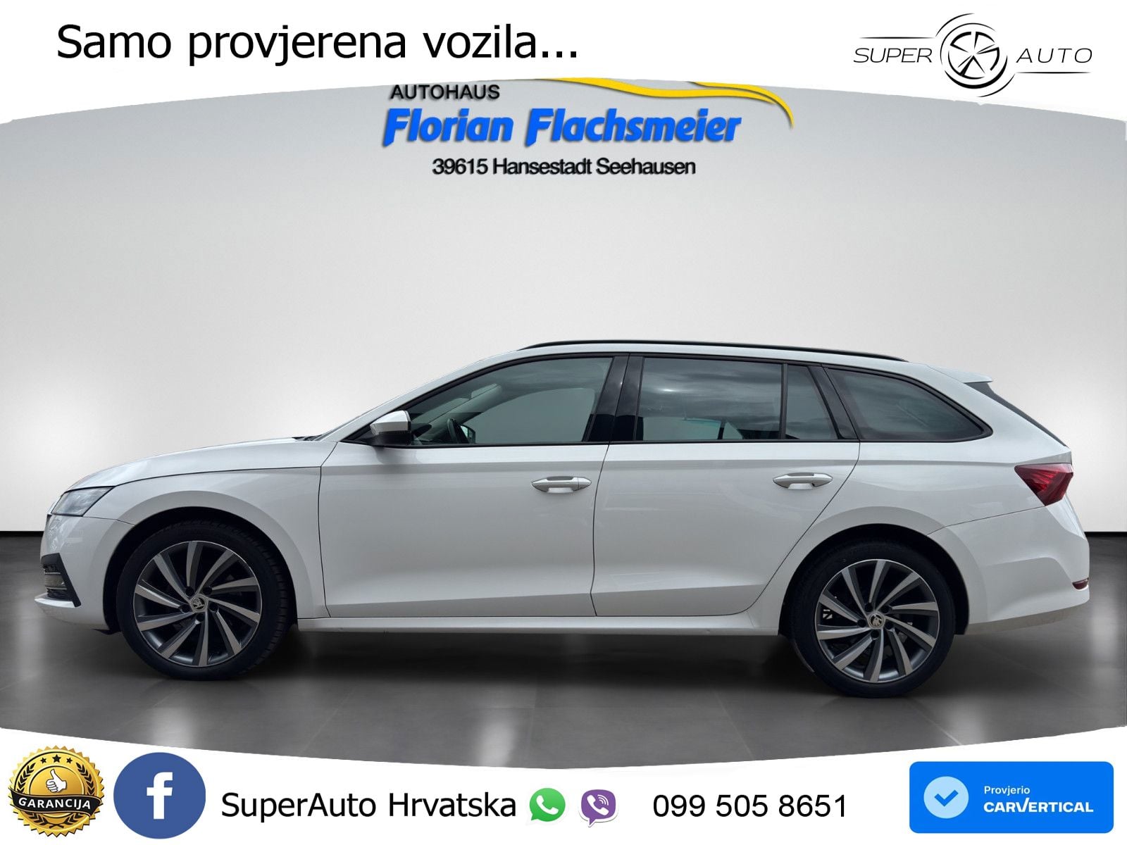Škoda Octavia Combi 2.0 TDI (150 KS) DSG LED+GR SJED+ACC