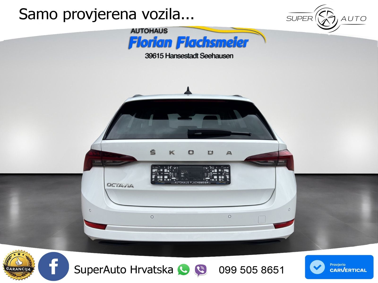 Škoda Octavia Combi 2.0 TDI (150 KS) DSG LED+GR SJED+ACC