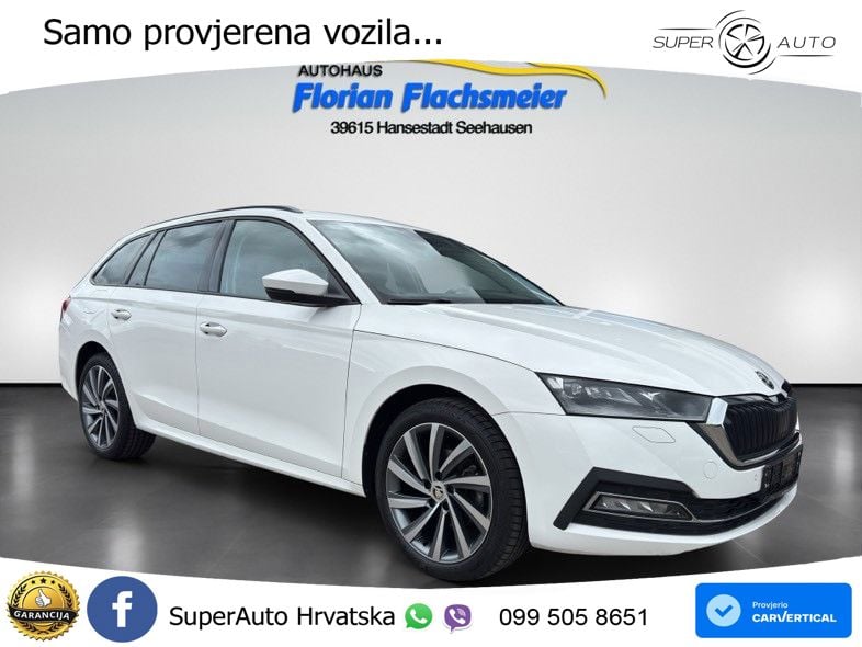 Škoda Octavia Combi 2.0 TDI (150 KS) DSG LED+GR SJED+ACC
