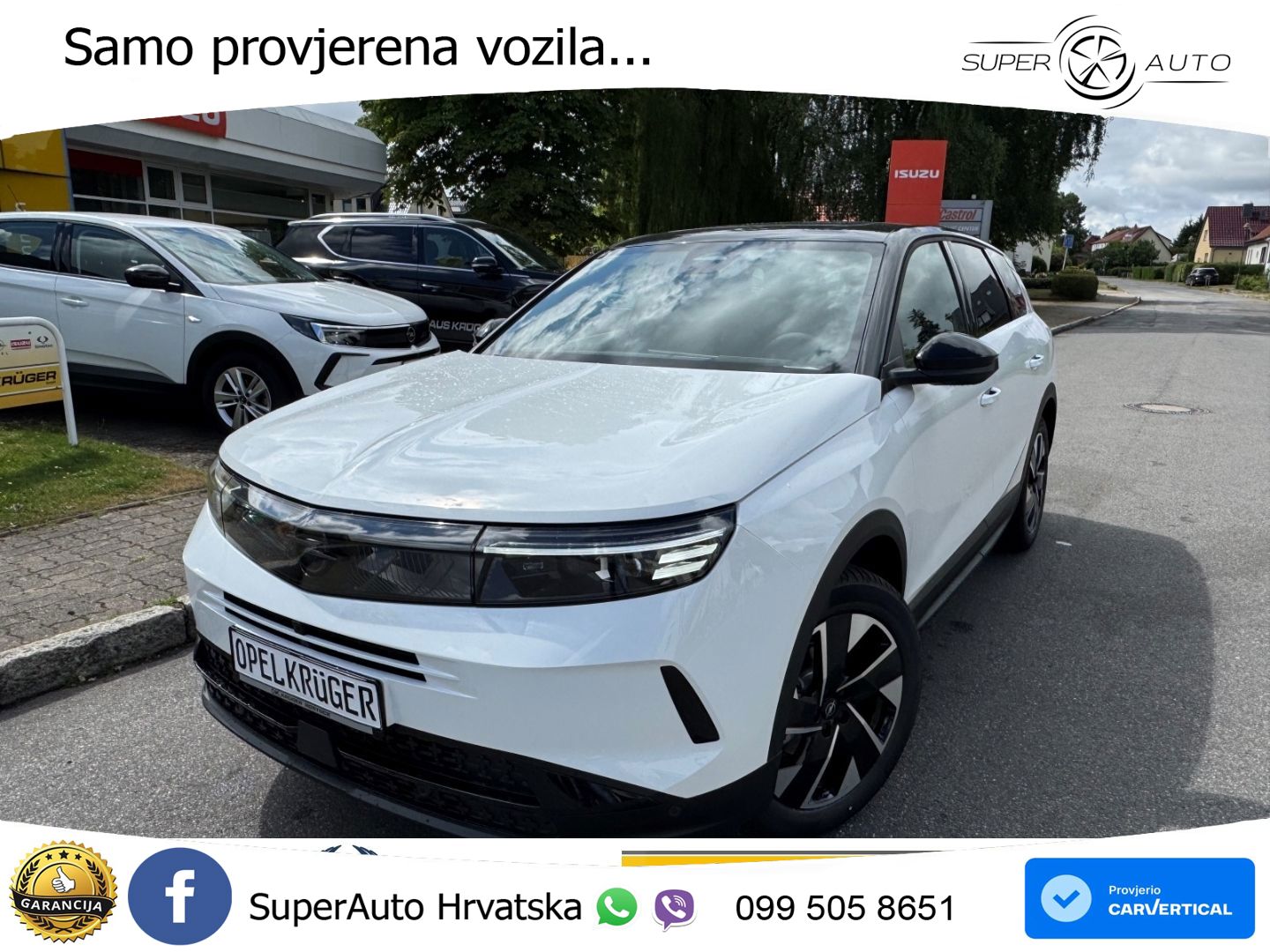 Opel Grandland 1.2 Turbo (145 KS) Hybrid eDCT GS LED+GR SJED+ACC