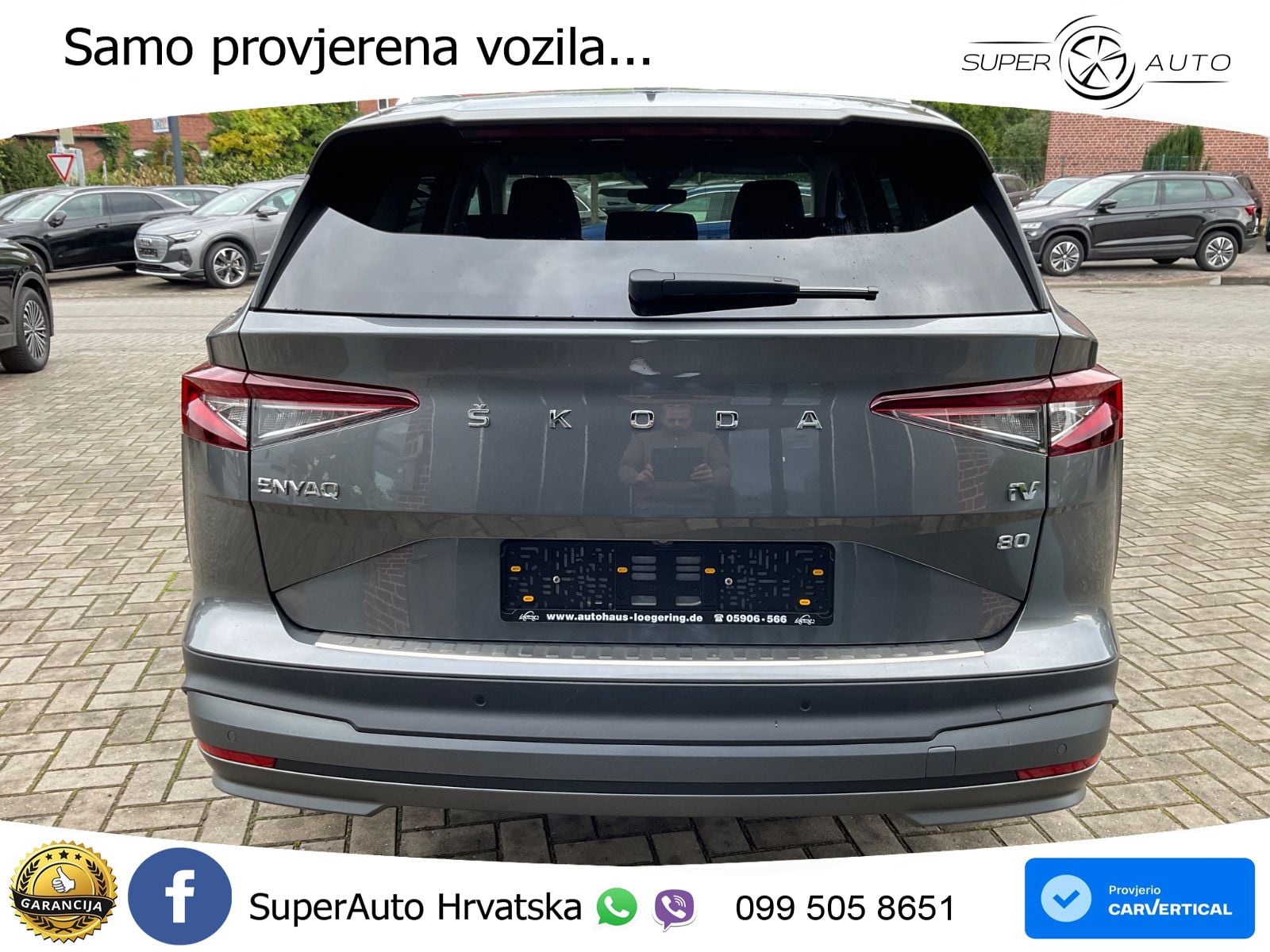 Škoda Enyaq iV 80 82 kWh (204 KS) LED+GR SJED+ACC