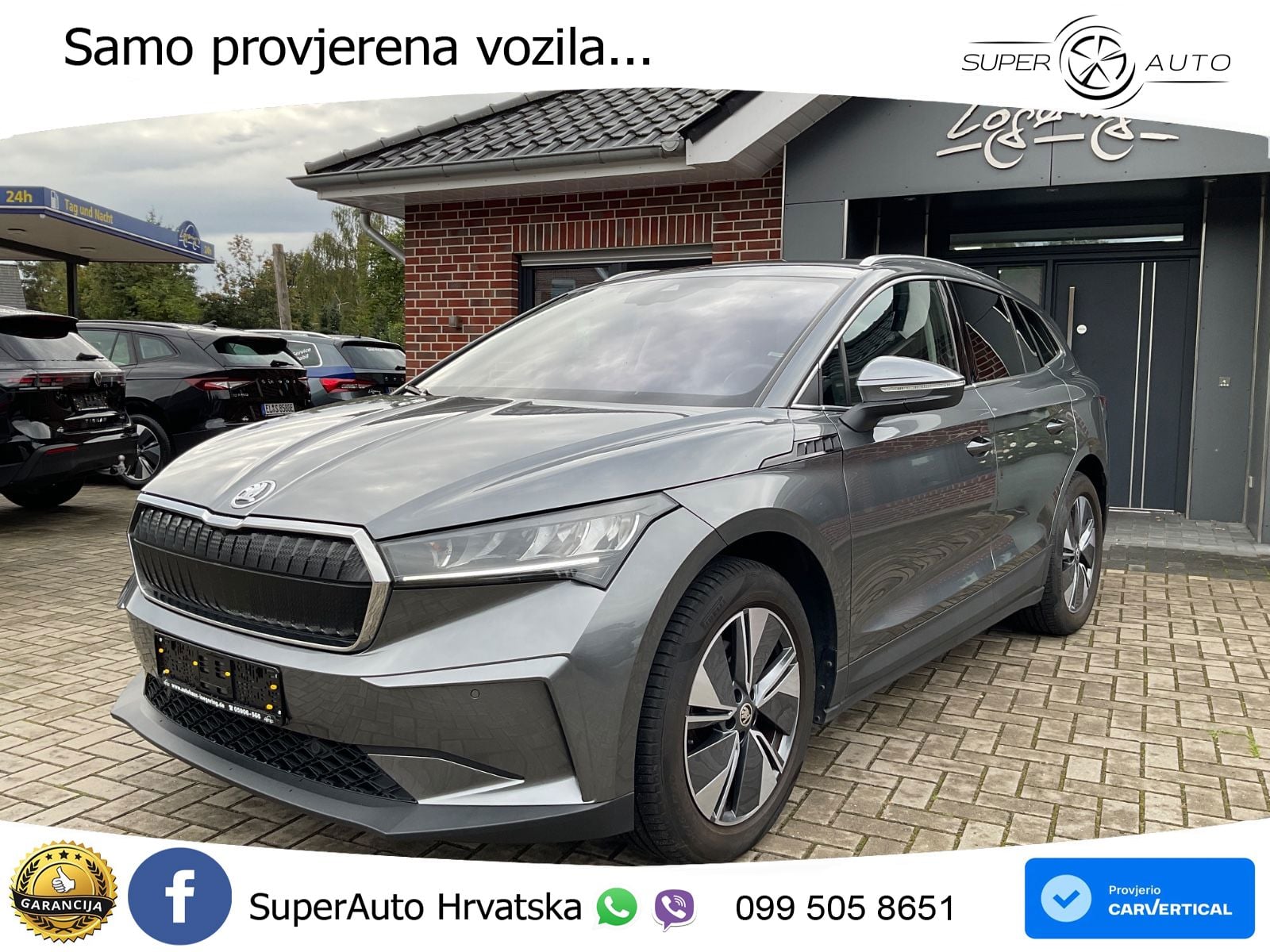 Škoda Enyaq iV 80 82 kWh (204 KS) LED+GR SJED+ACC