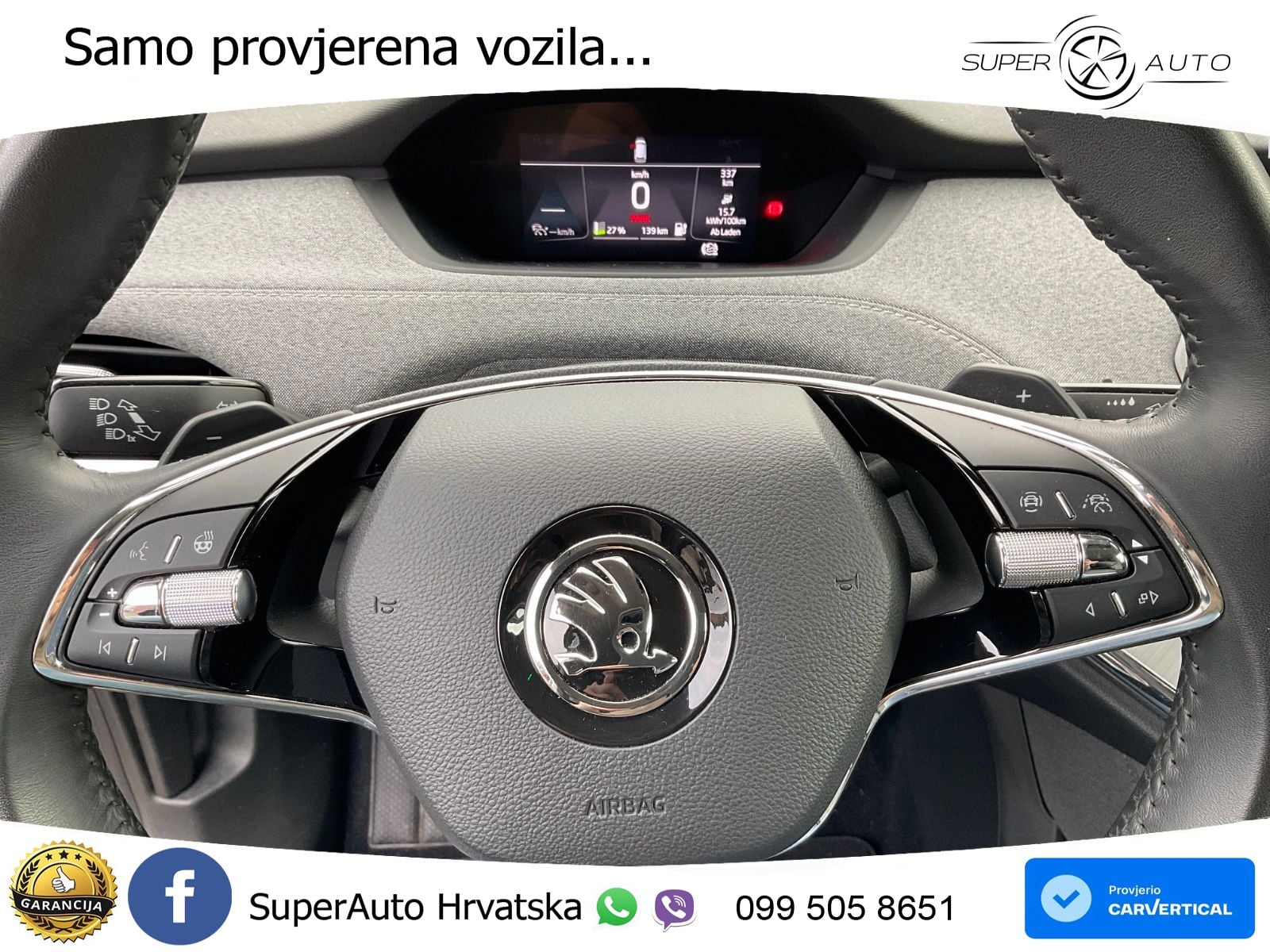 Škoda Enyaq iV 80 82 kWh (204 KS) LED+GR SJED+ACC