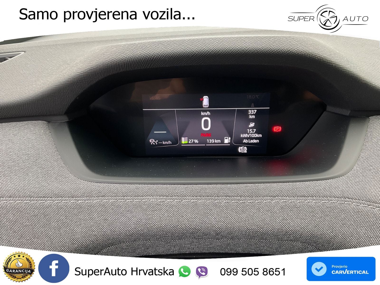 Škoda Enyaq iV 80 82 kWh (204 KS) LED+GR SJED+ACC