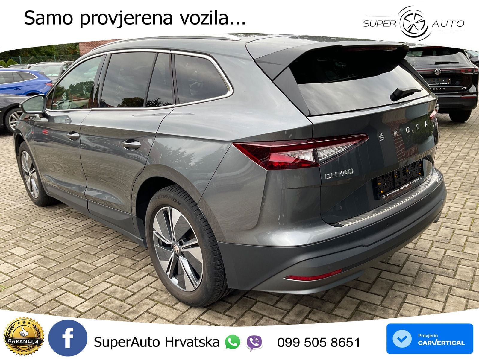 Škoda Enyaq iV 80 82 kWh (204 KS) LED+GR SJED+ACC
