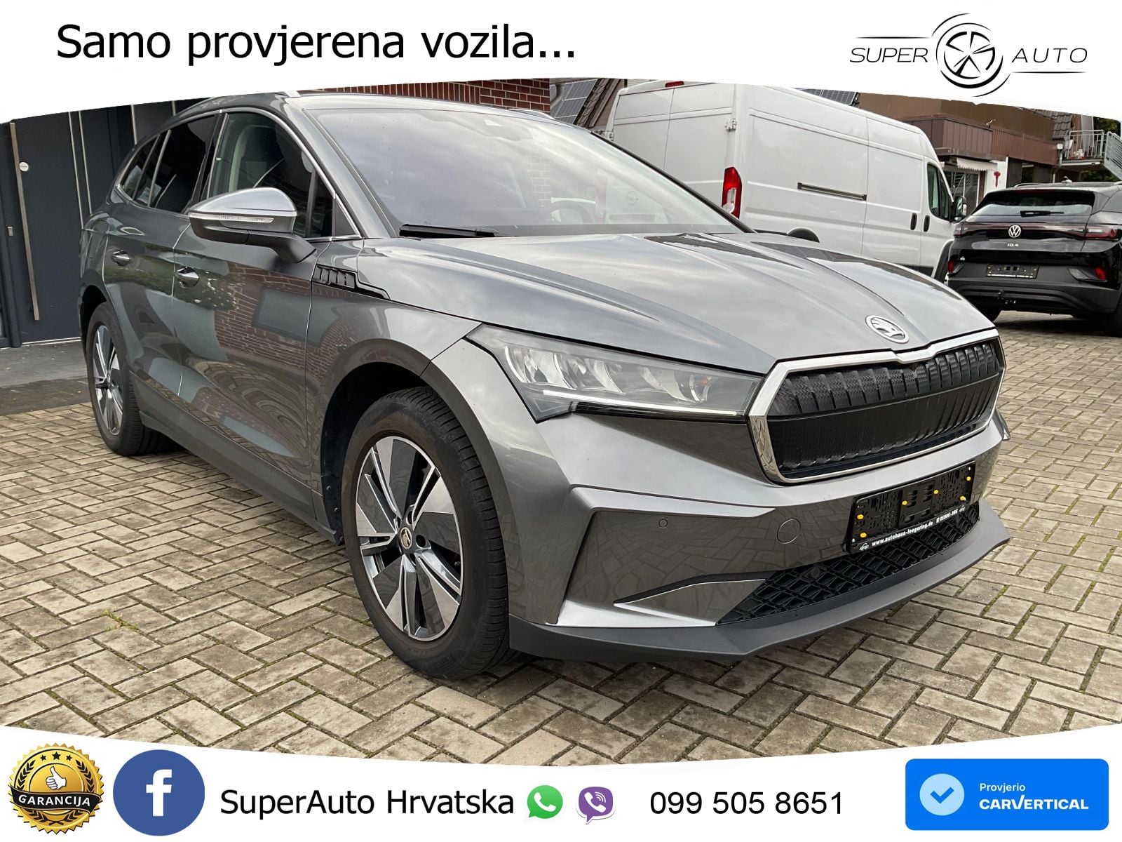 Škoda Enyaq iV 80 82 kWh (204 KS) LED+GR SJED+ACC