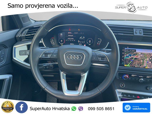 Audi Q3 40 TFSI (190 KS) quattro S tronic advanced LED+GR SJED+ACC