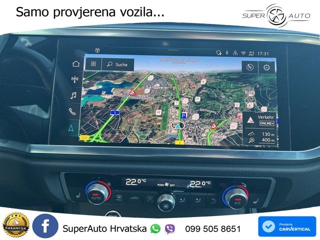 Audi Q3 40 TFSI (190 KS) quattro S tronic advanced LED+GR SJED+ACC