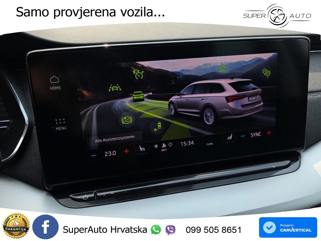 Škoda Octavia Combi 2.0 TDI (150 KS) DSG Selection LED+GR SJED+ACC