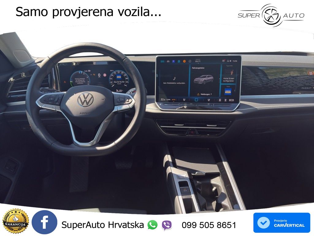 Volkswagen Passat Variant 1.5 TSI (272 KS) eHybrid DSG Elegance LED+GR SJED+ACC
