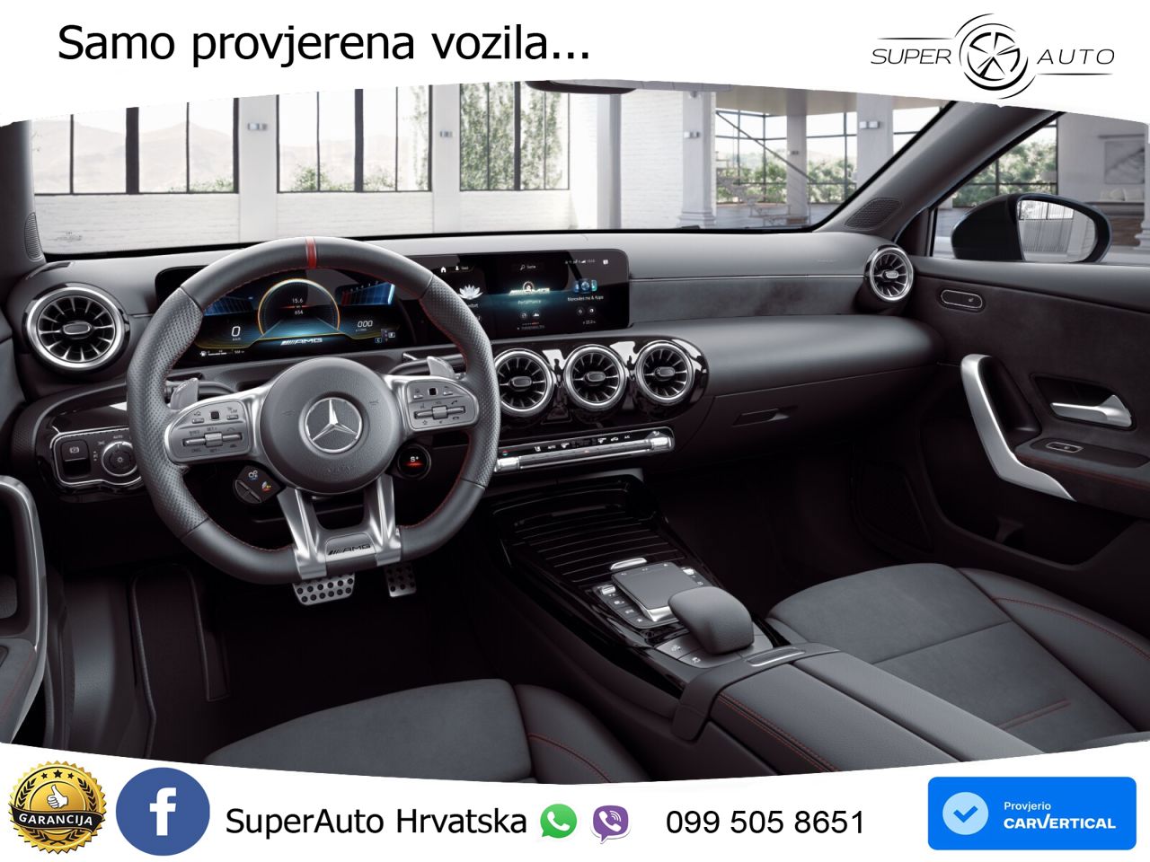 Mercedes-Benz AMG A 35 4MATIC AMG SPEEDSHIFT DCT LED+GR SJED+ACC