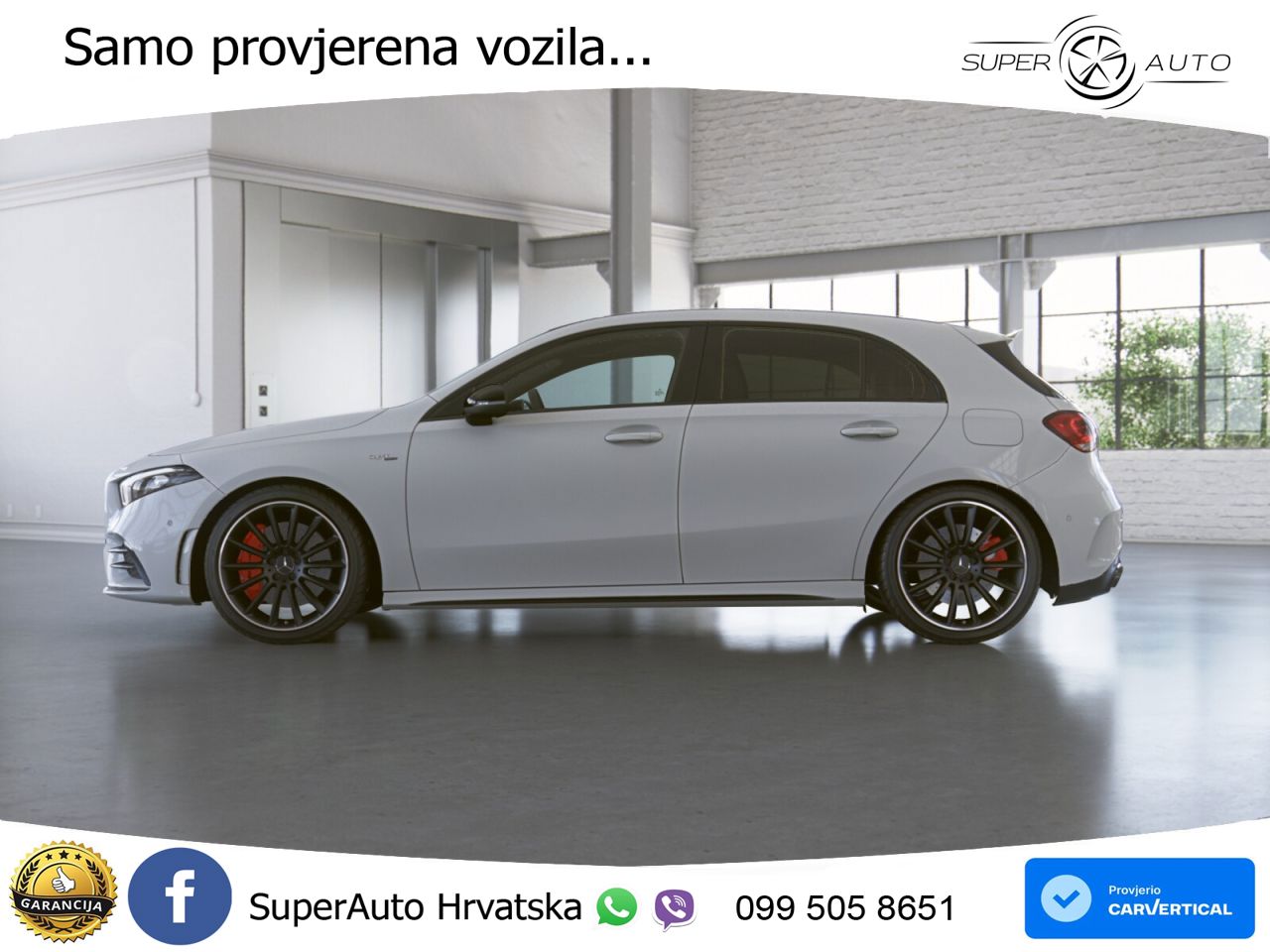 Mercedes-Benz AMG A 35 4MATIC AMG SPEEDSHIFT DCT LED+GR SJED+ACC
