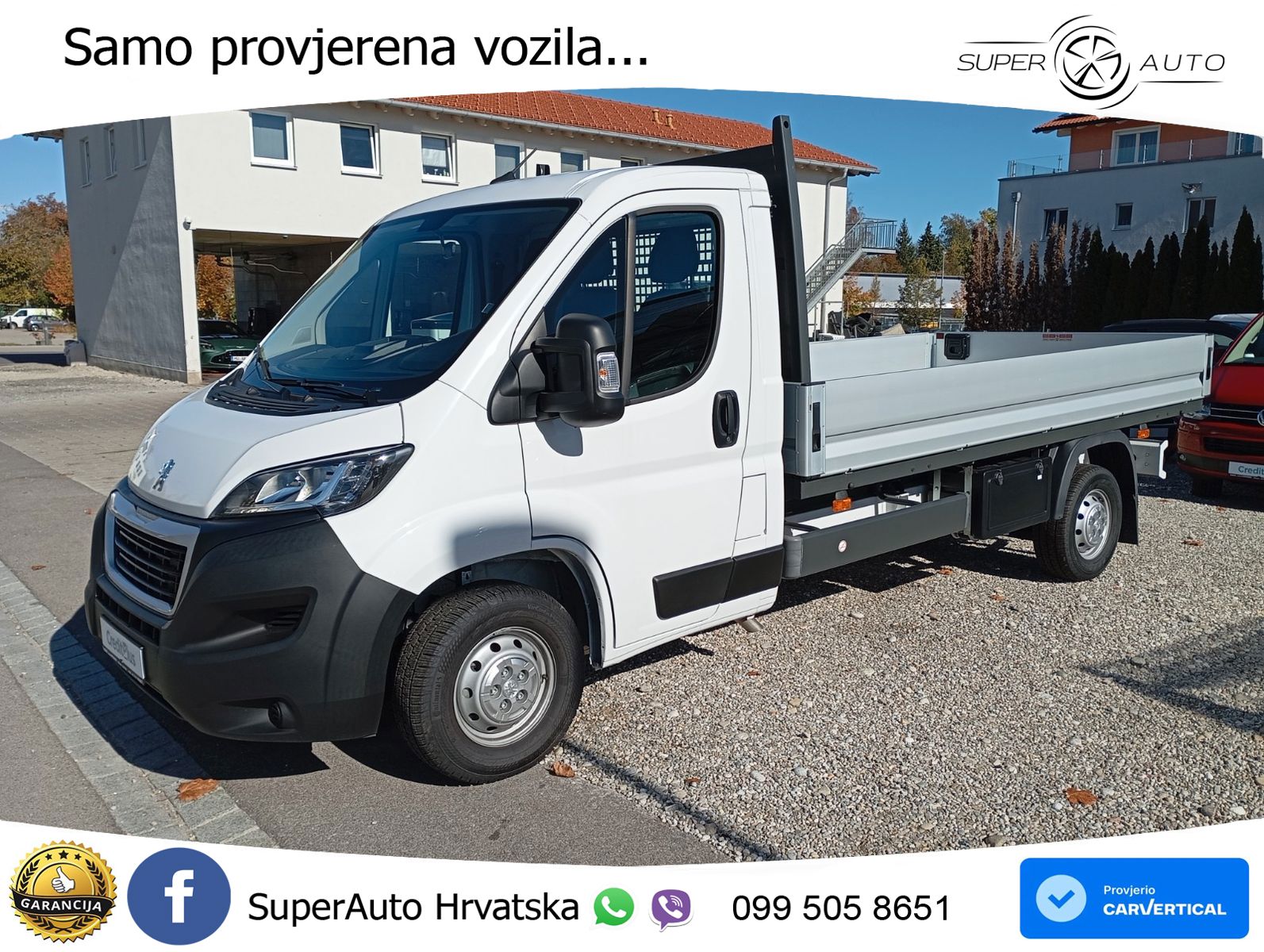 Peugeot Boxer Pritsche 335 L3 BlueHDi 140 Stop&Start 140 KS