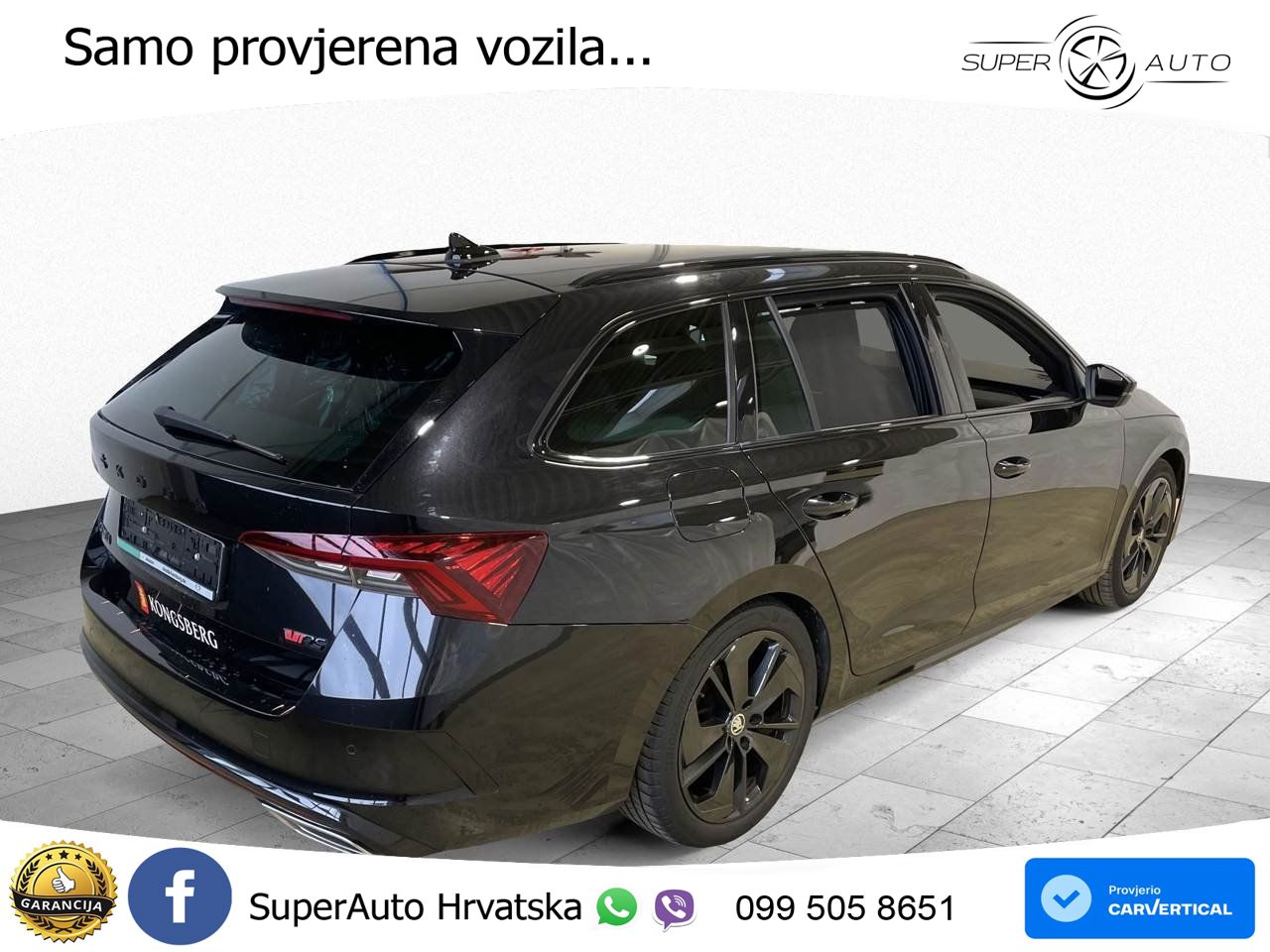 Škoda Octavia Combi RS 2.0 TDI (200 KS) DSG LED+GR SJED+ACC