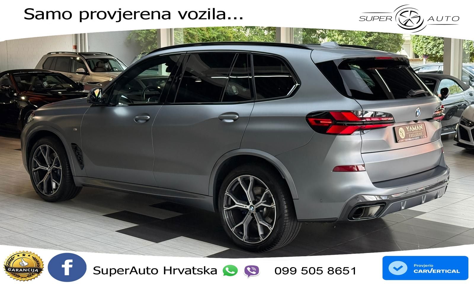 BMW X5 30d (298 KS) xDrive Steptronic M Sport ZRAČNI+ACC+GR SJED+KAM+PANO