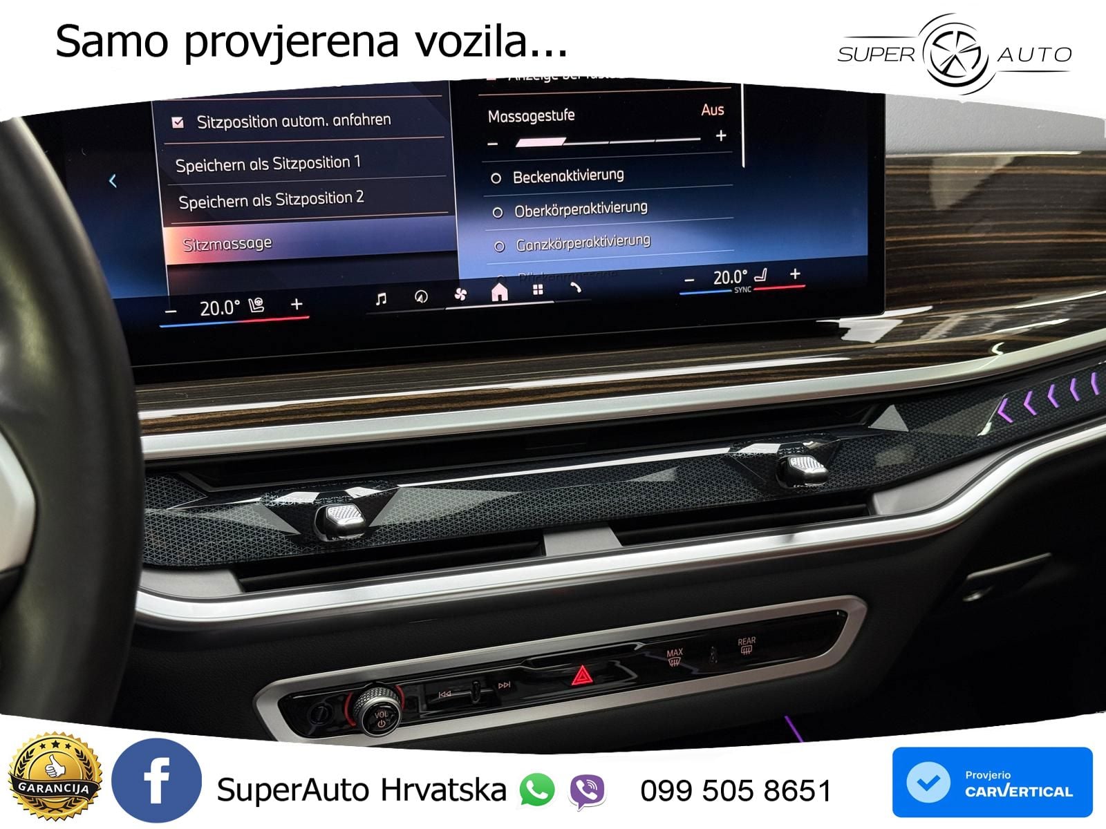 BMW X5 30d (298 KS) xDrive Steptronic M Sport ZRAČNI+ACC+GR SJED+KAM+PANO