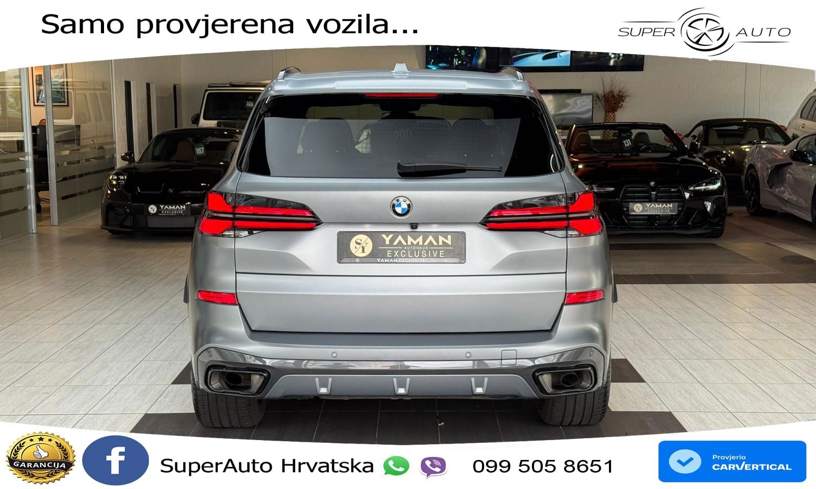 BMW X5 30d (298 KS) xDrive Steptronic M Sport ZRAČNI+ACC+GR SJED+KAM+PANO