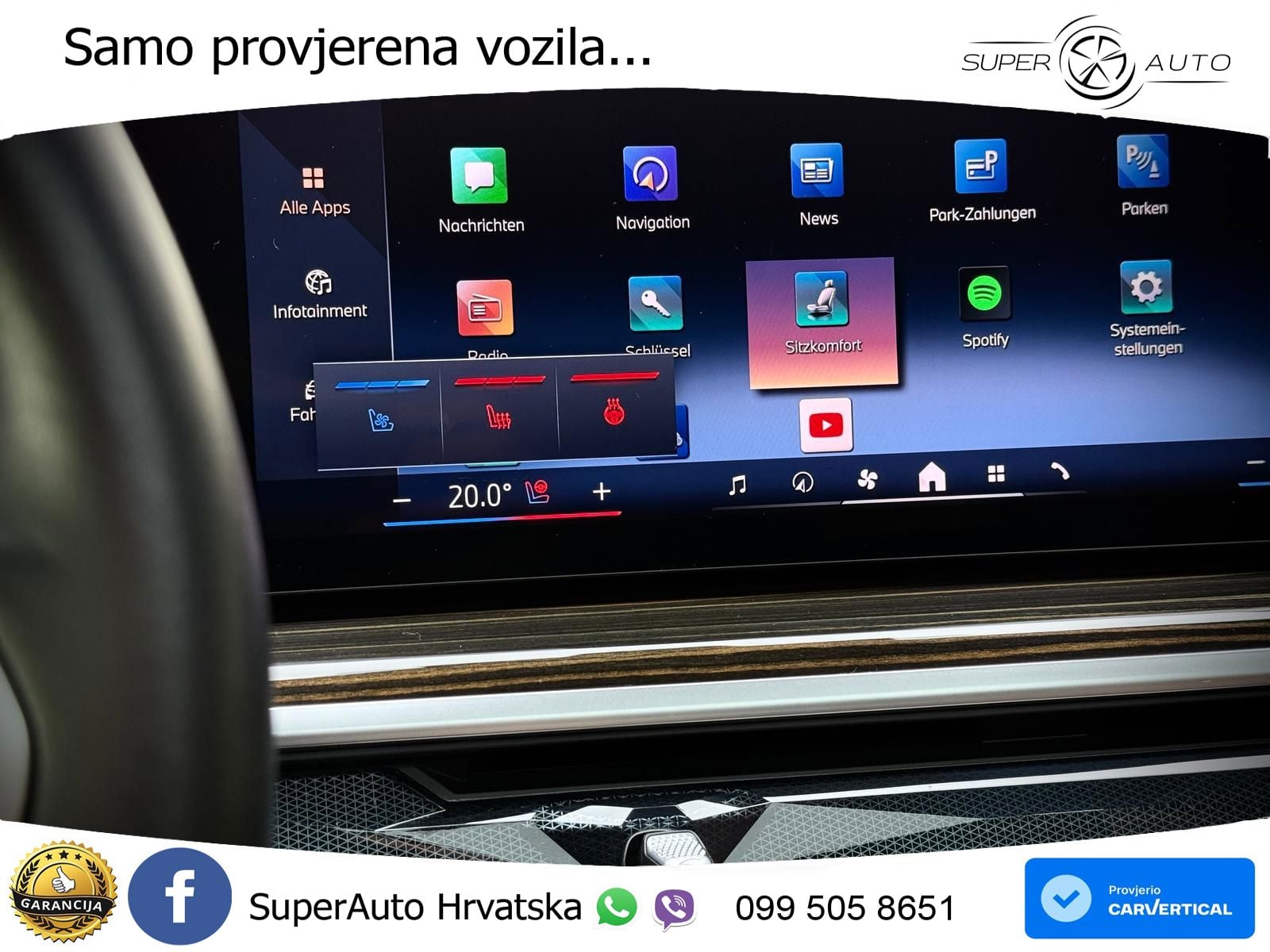 BMW X5 30d (298 KS) xDrive Steptronic M Sport ZRAČNI+ACC+GR SJED+KAM+PANO