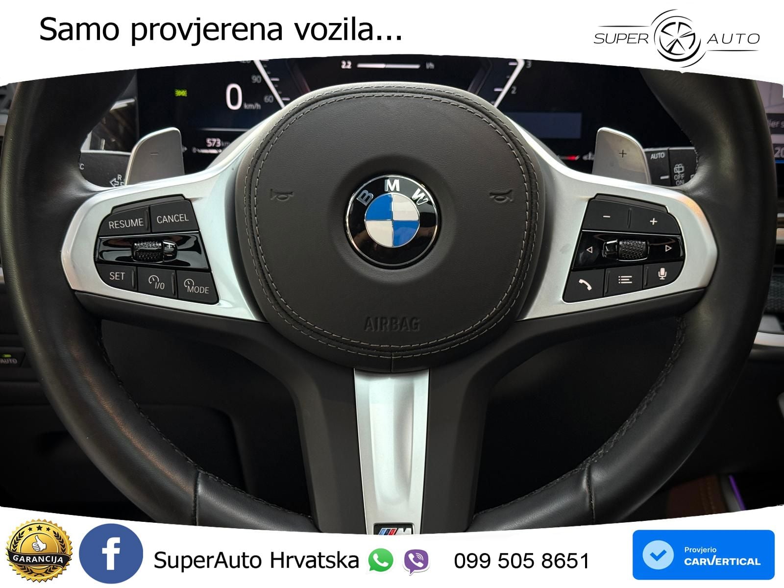 BMW X5 30d (298 KS) xDrive Steptronic M Sport ZRAČNI+ACC+GR SJED+KAM+PANO