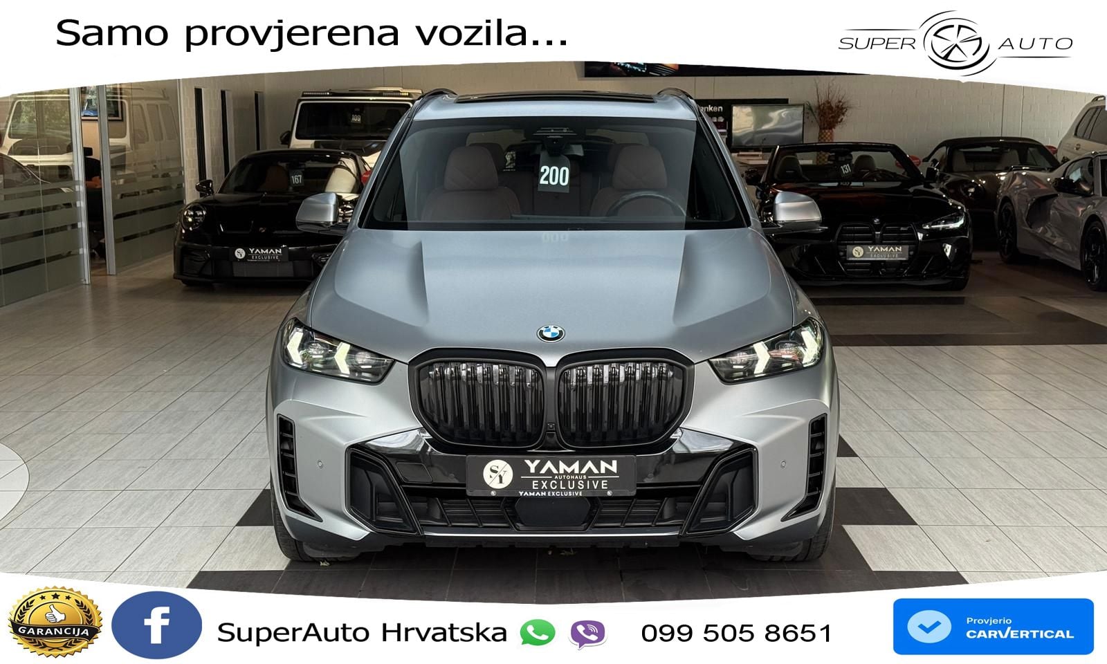 BMW X5 30d (298 KS) xDrive Steptronic M Sport ZRAČNI+ACC+GR SJED+KAM+PANO