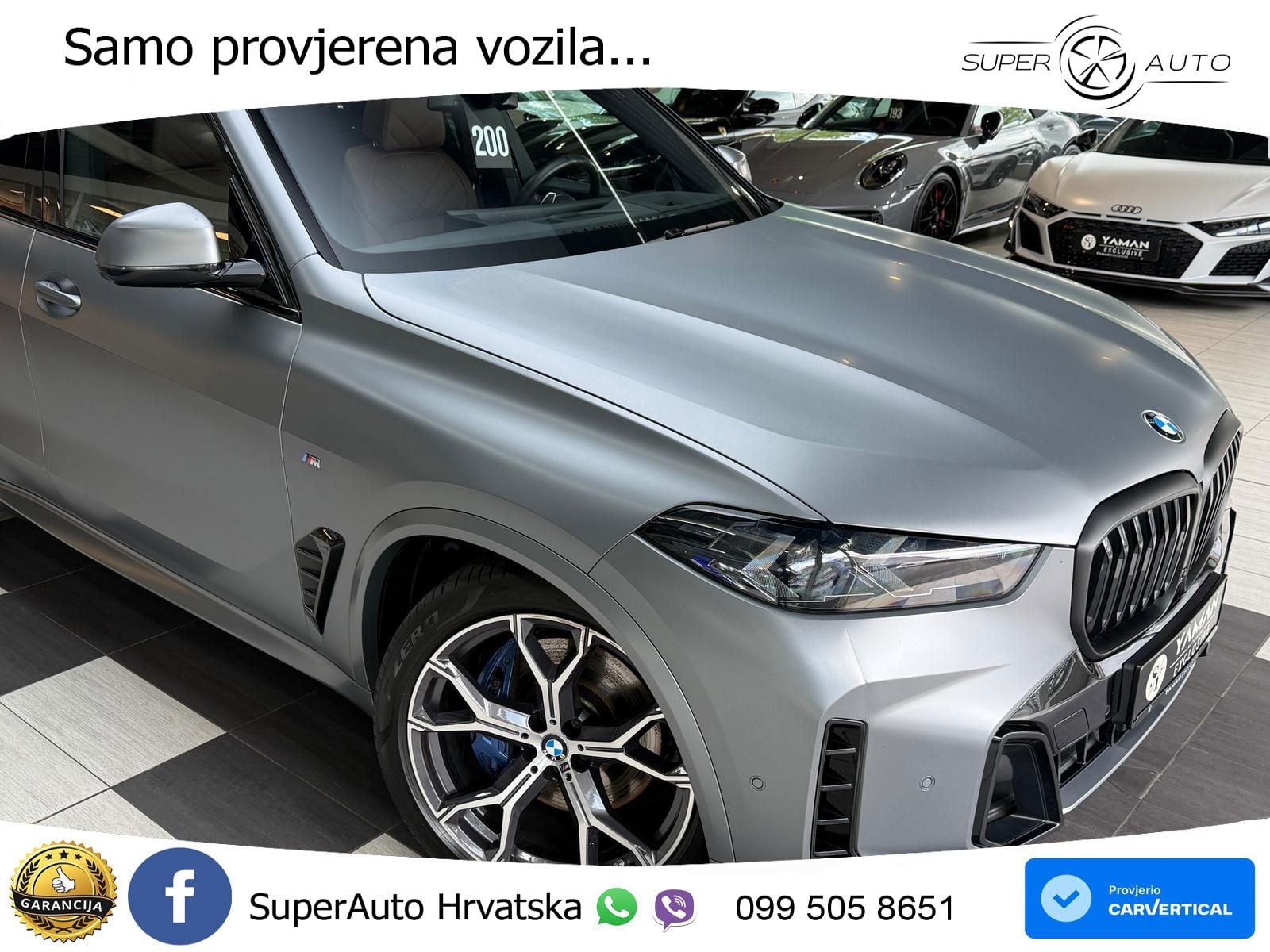 BMW X5 30d (298 KS) xDrive Steptronic M Sport ZRAČNI+ACC+GR SJED+KAM+PANO