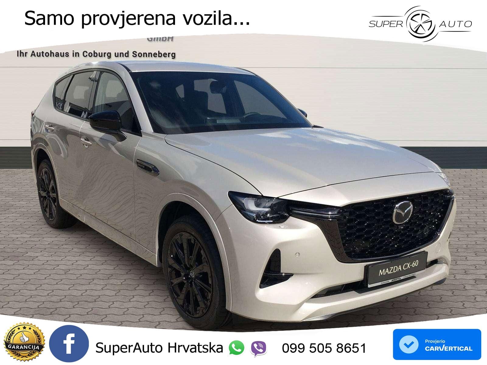 Mazda CX-60 3.3 e-Skyactiv D (254 KS) AWD Automatic LED+GR SJED+ACC