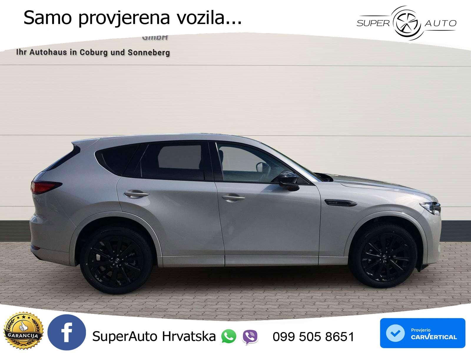 Mazda CX-60 3.3 e-Skyactiv D (254 KS) AWD Automatic LED+GR SJED+ACC